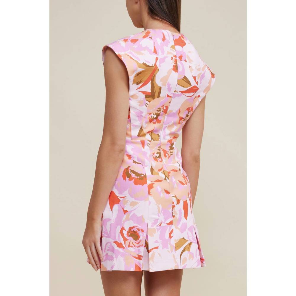 NEW ACLER quincy dress in peony harvest - Picture 3 of 4